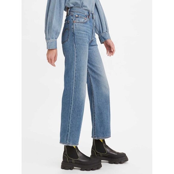 NWT Levi’s ribcage straight ankle jeans button fly 32 - Picture 4 of 12